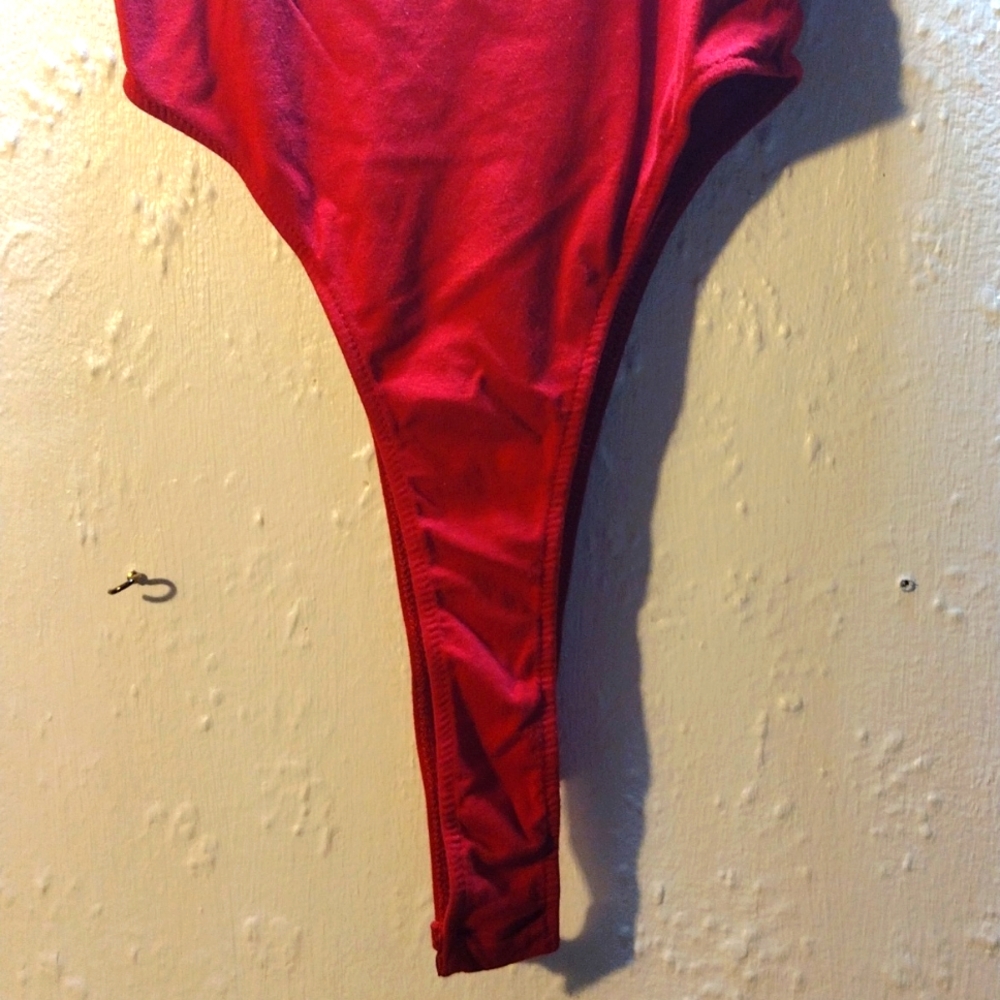 Fashion Nova, red, tank top, bodysuit - Picture 4 of 6